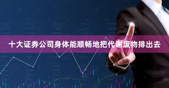 十大证券公司身体能顺畅地把代谢废物排出去